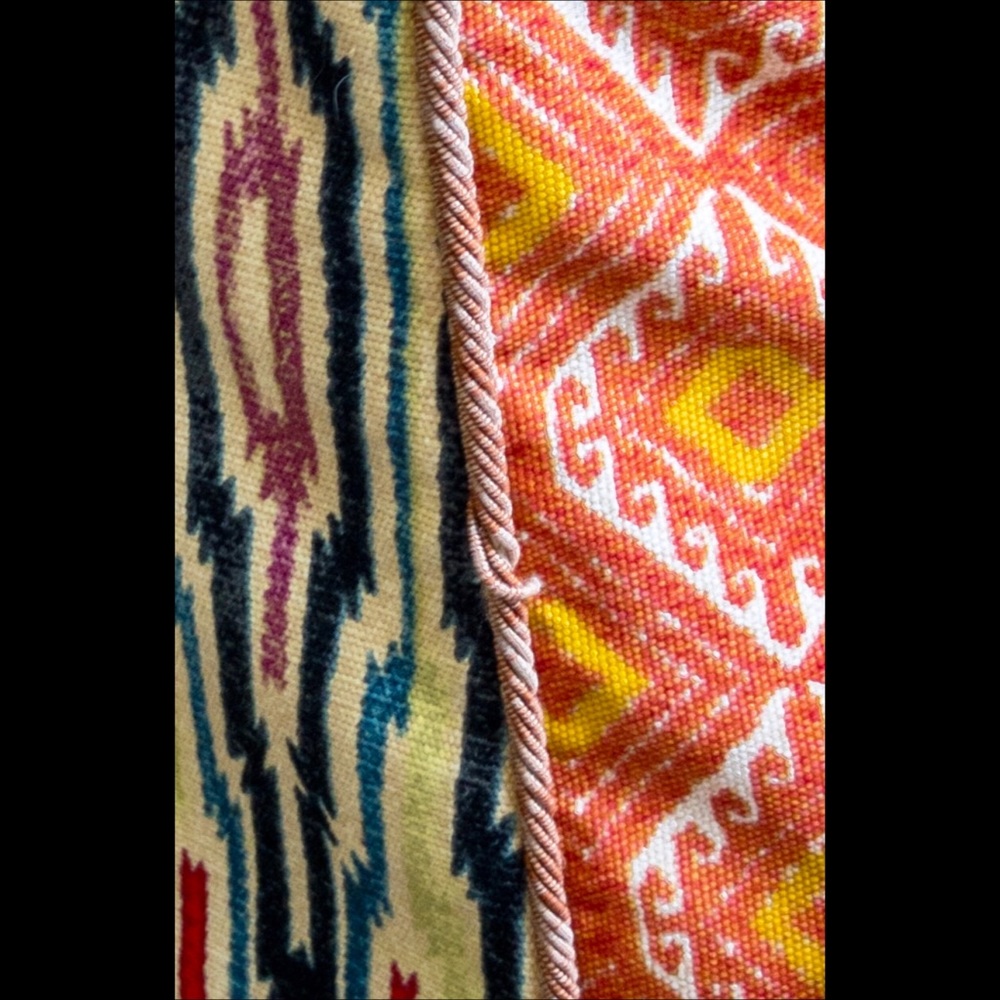 ▪️RACHEL▪️RACHEL ROY▪️Aztec Pattern Textile Cotton Strapless Mini Dress - Picture 5 of 5